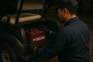 distributor aki baterai trojan ori murah di 
Banjarmasin untuk perahu