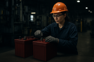 jual aki  trojan ori murah di Bandung Barat untuk perahu